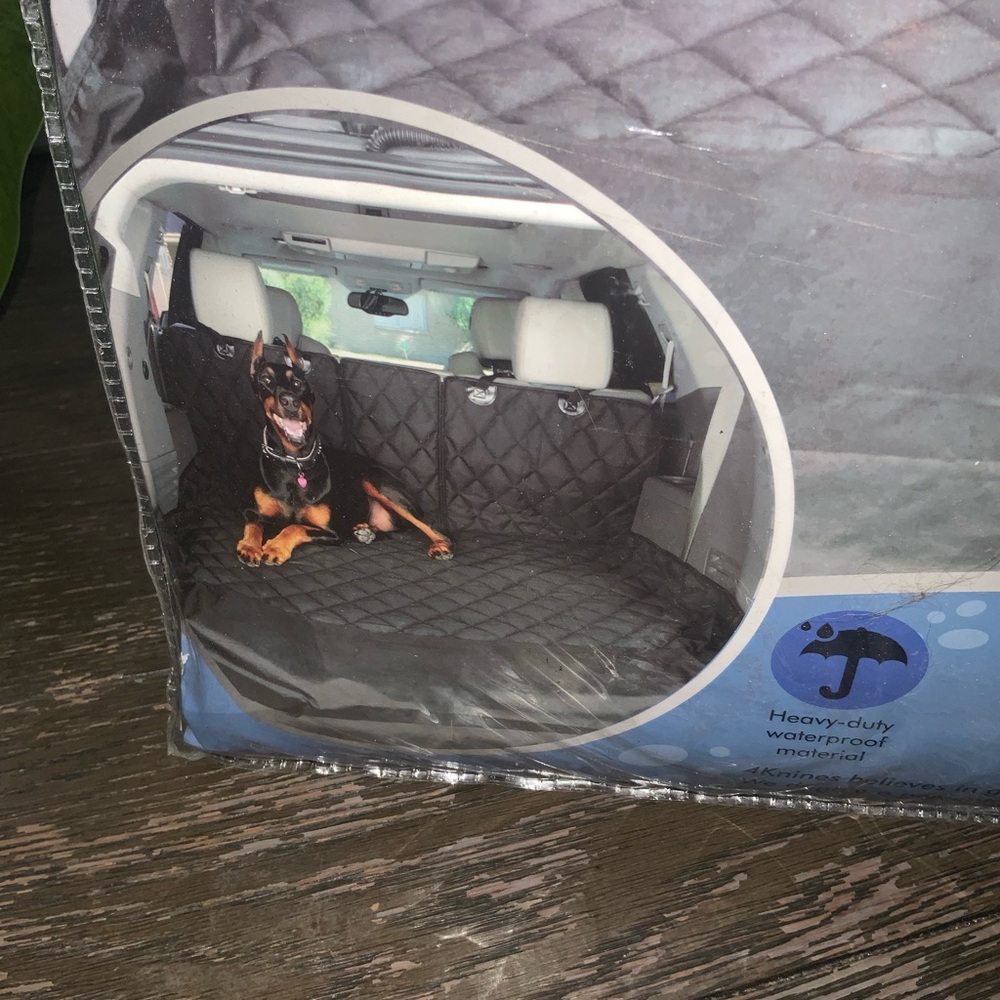 4Knines Split Cargo Car Seat Liner, Large - Picture 4 of 6